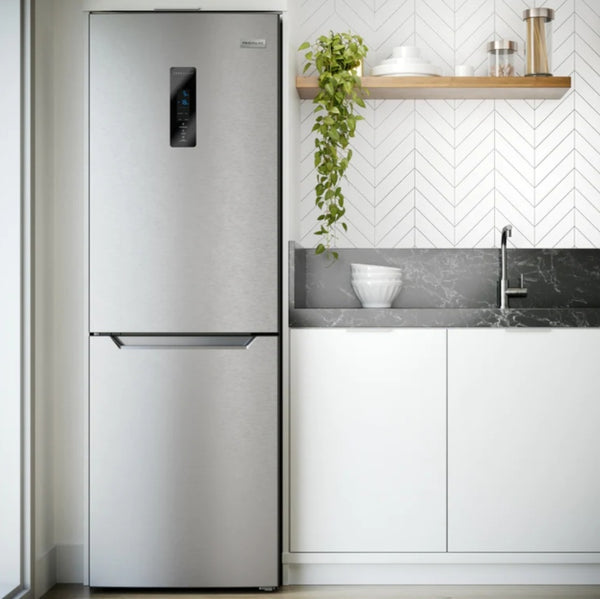 Frigidaire Stainless Steel 11 CU. FT. Bottom Freezer Refrigerator ...