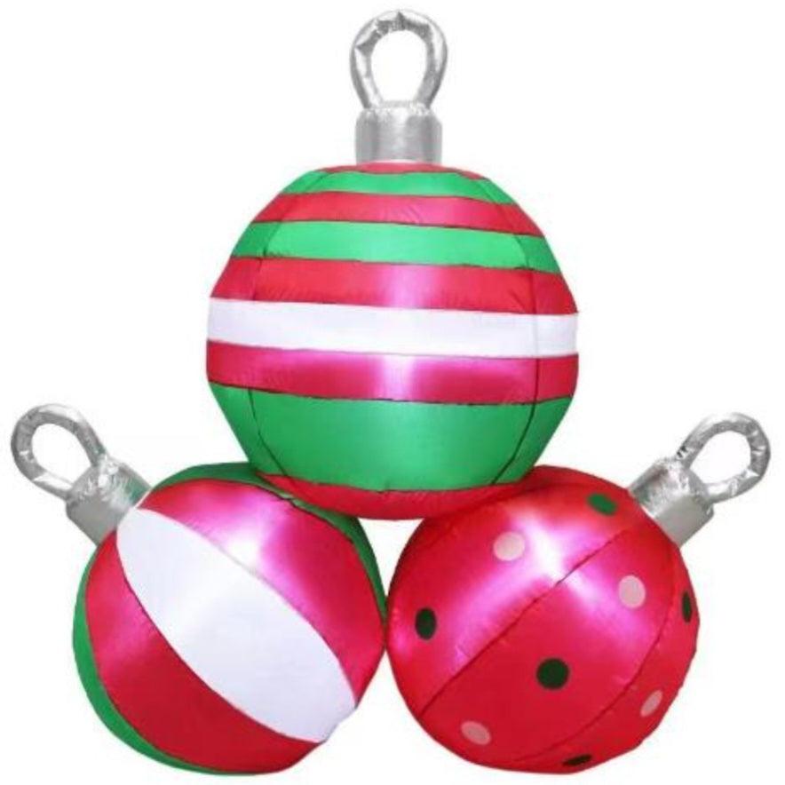 Santa's Galaxy Inflatable 5 Feet 3 Christmas Ornaments - Pepe Ganga