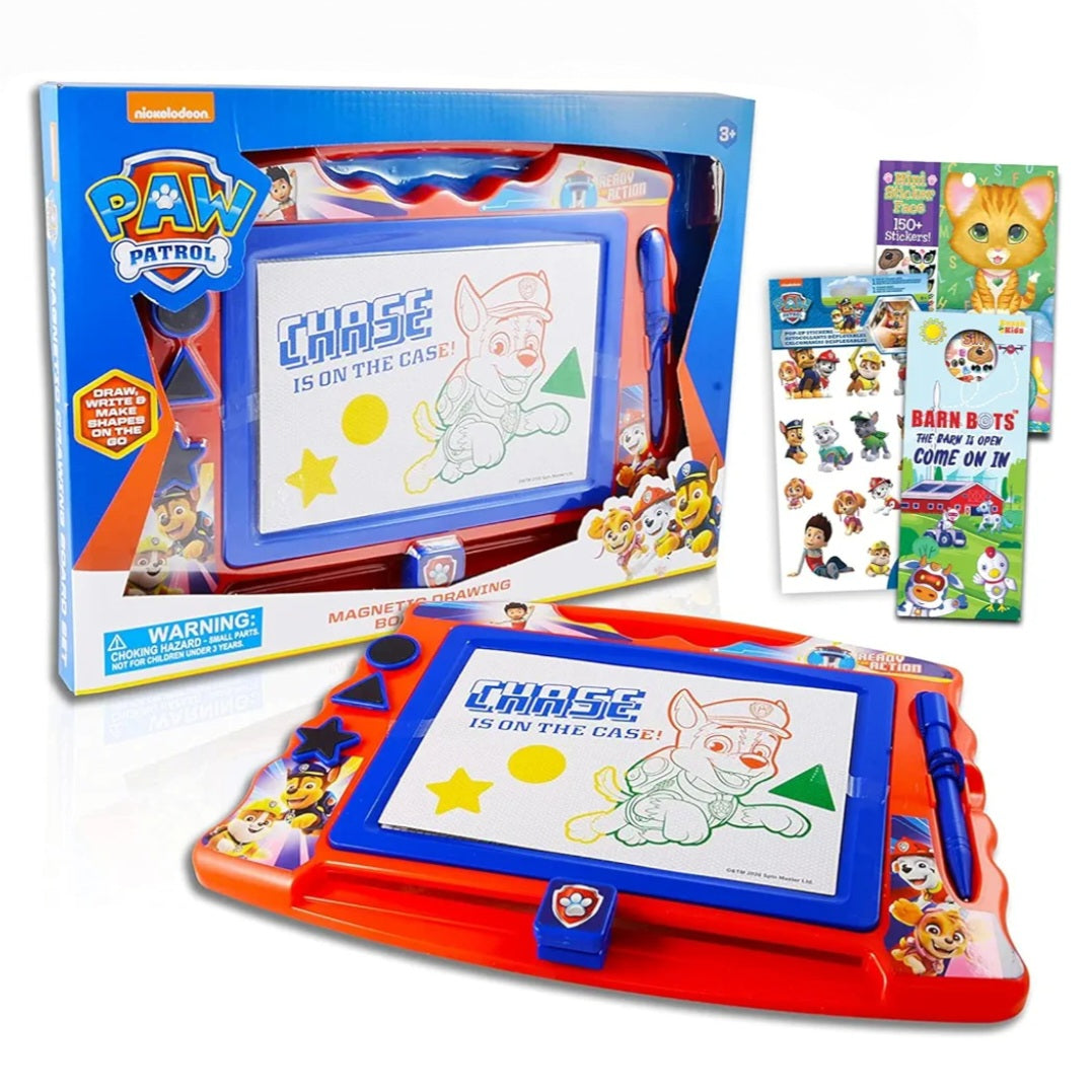 Nickelodeon Rainbow Magnetic Drawing Board - Paw Patrol - Pepe Ganga 